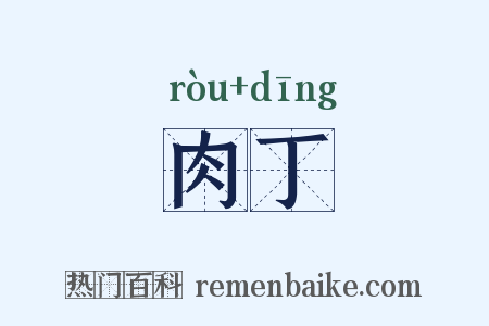 肉丁是什么意思的图片